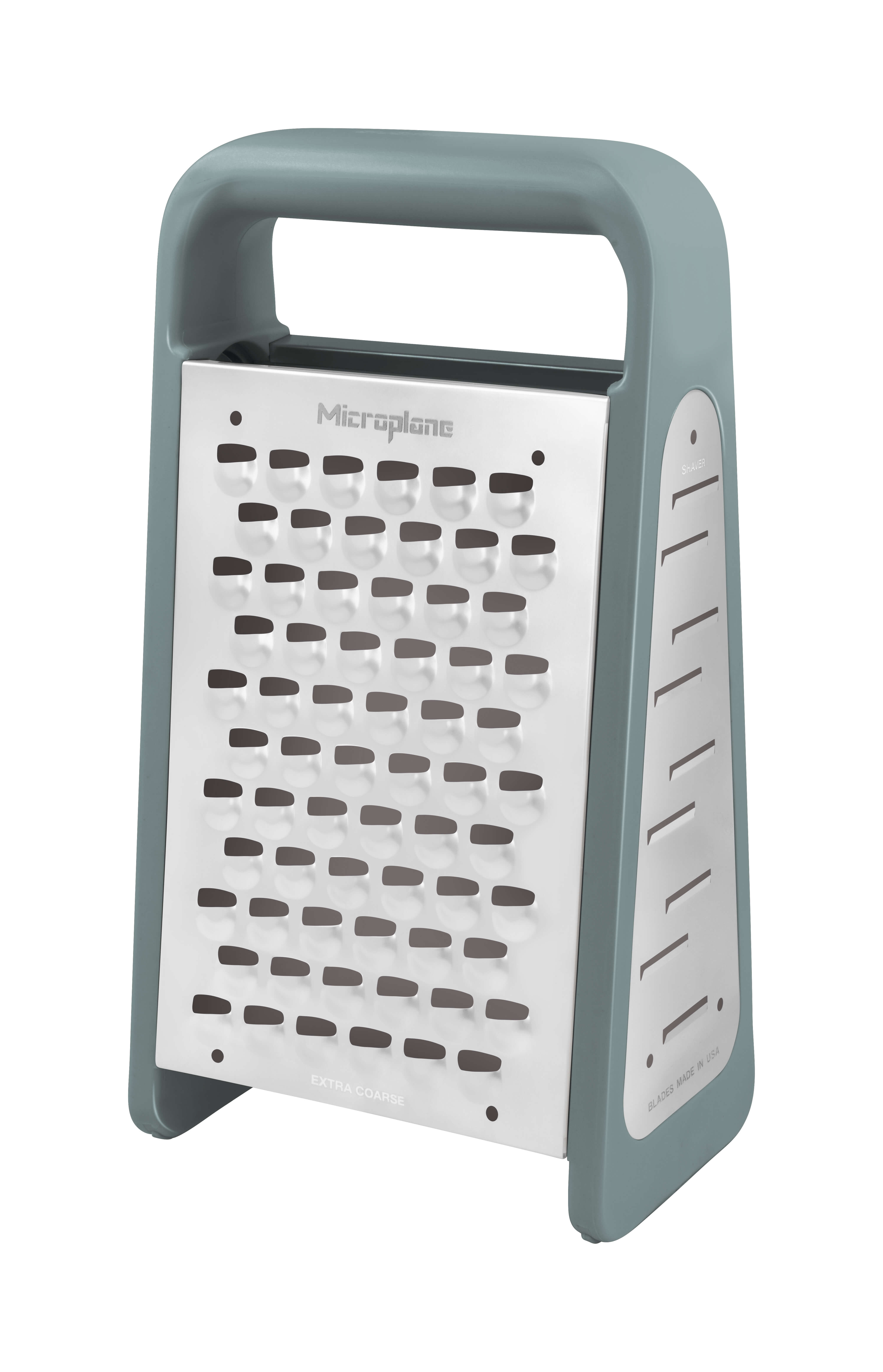 Microplane  Box Grater PureCut-Eucalyptus Green