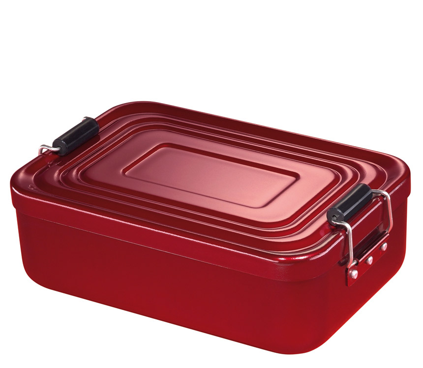 Küchenprofi Lunch Box rot 23 x 15 x 7 cm