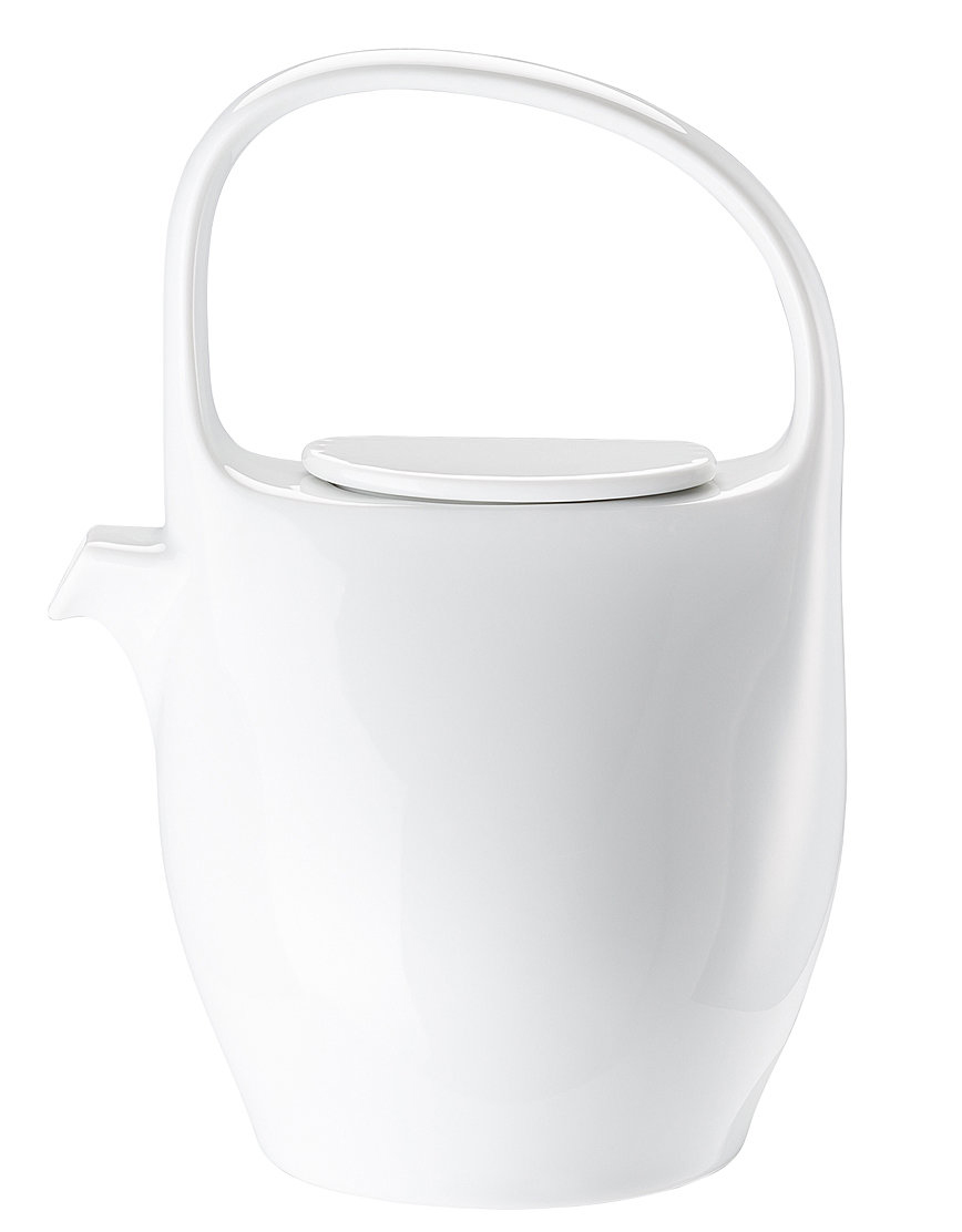 Rosenthal Junto weiß Teekanne 6 Personen 1,30 L