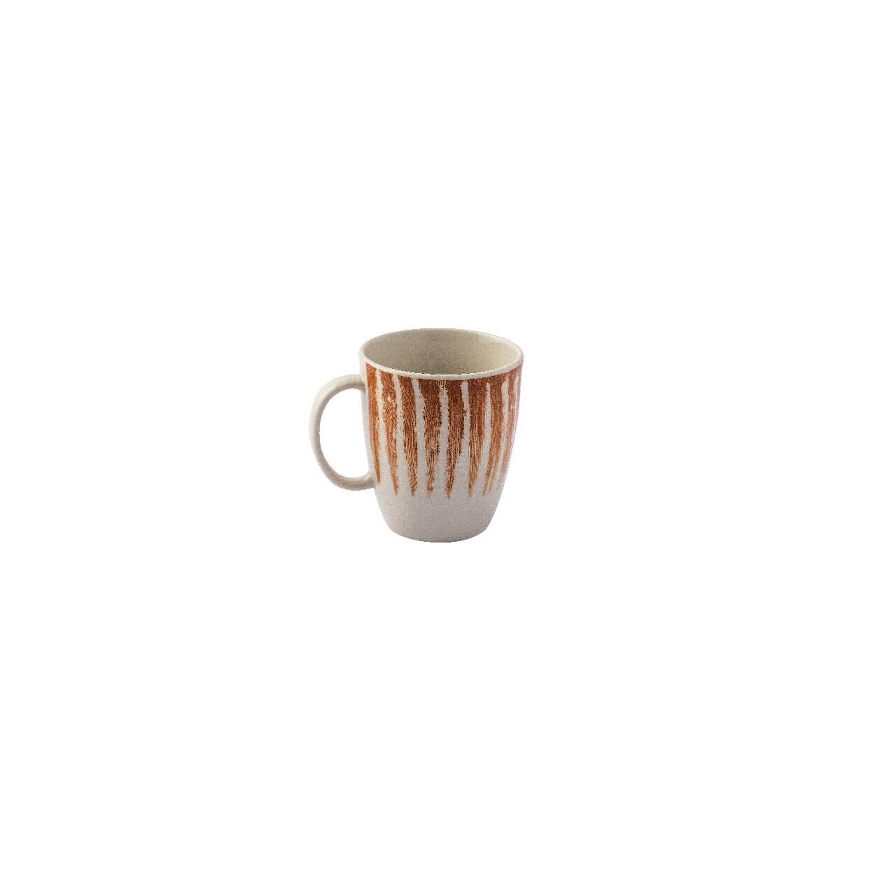 Arthur Krupp Becher mit Hkl. 8 cm  Stonew. Sunlight Red