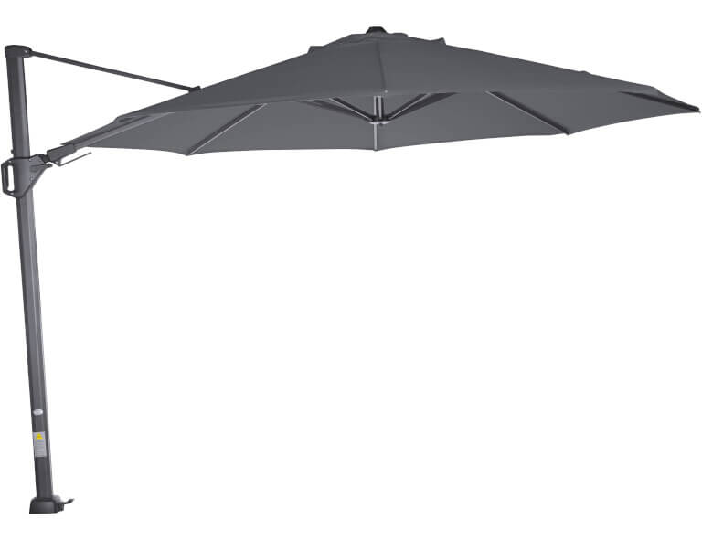 Siena Garden Ampelschirm Pino N+ 350cm anthrazit meliert