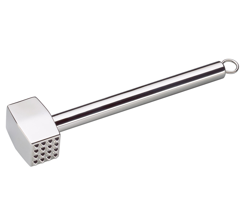 Küchenprofi Fleischklopfer Chef Edelstahl