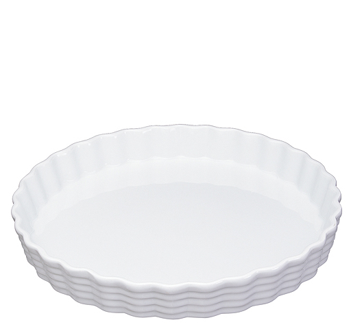 Küchenprofi Burgund Tortenform weiß 28 cm