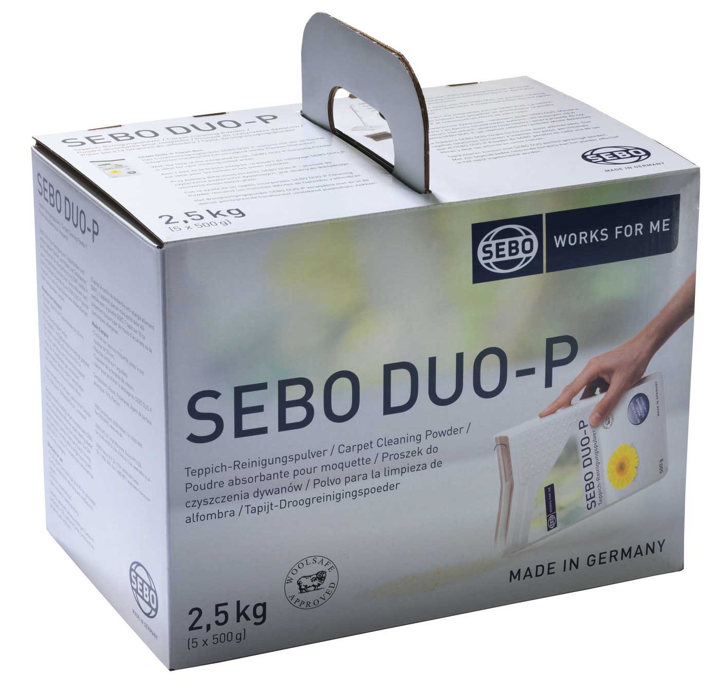 Sebo Duo-P Reinigungspulver 2,5 kg