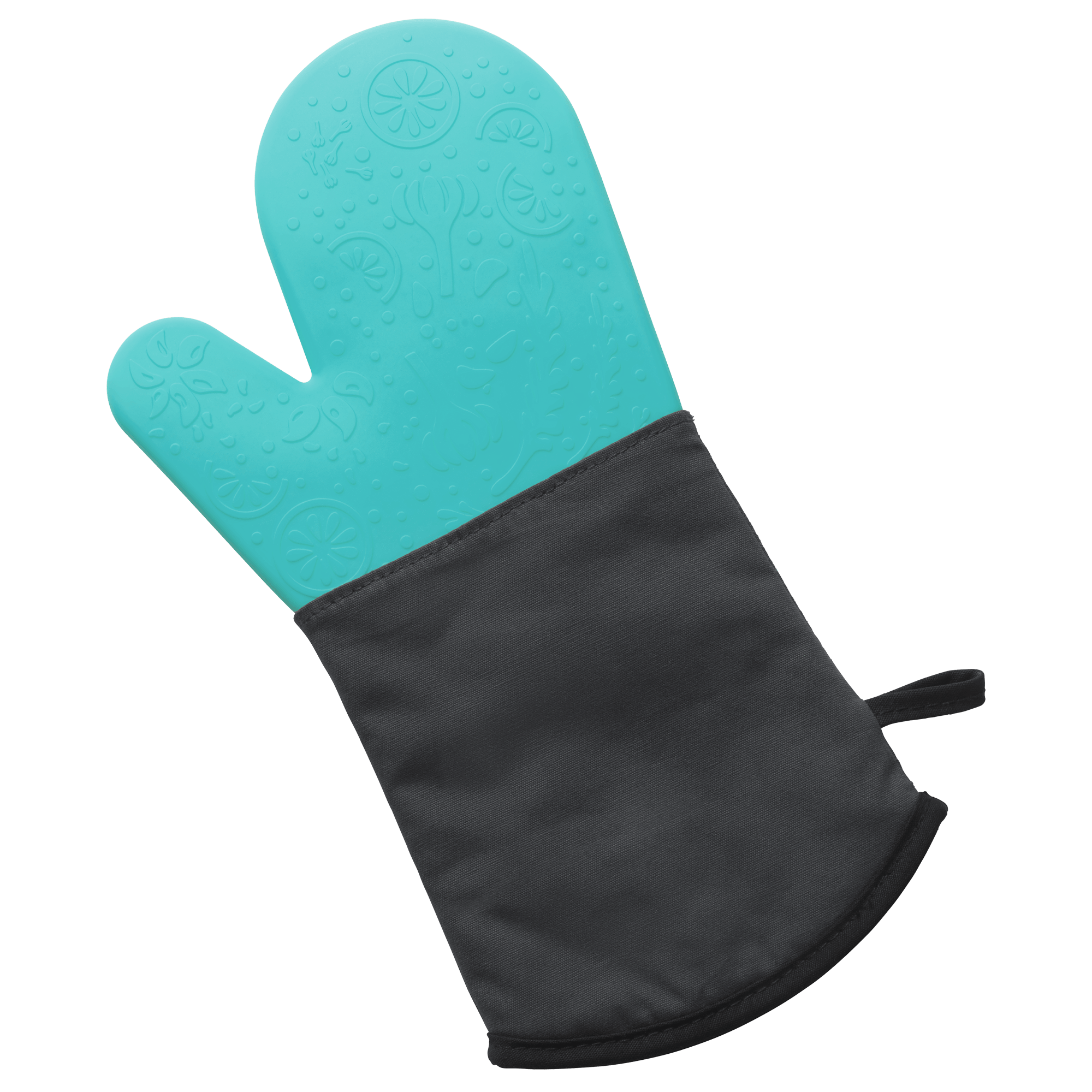 Lurch Backhandschuh Silikon/Textil Mint