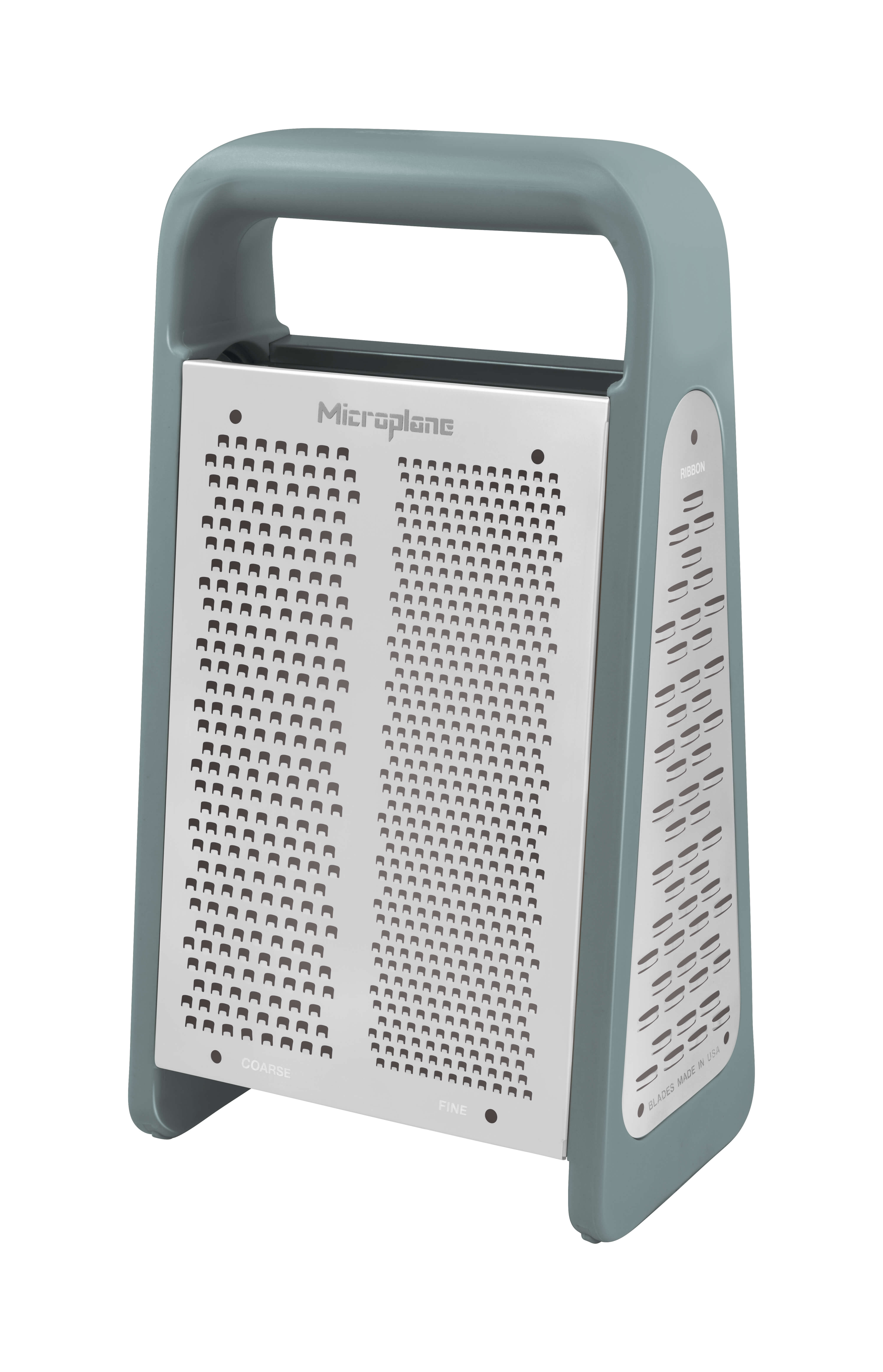 Microplane  Box Grater PureCut-Eucalyptus Green