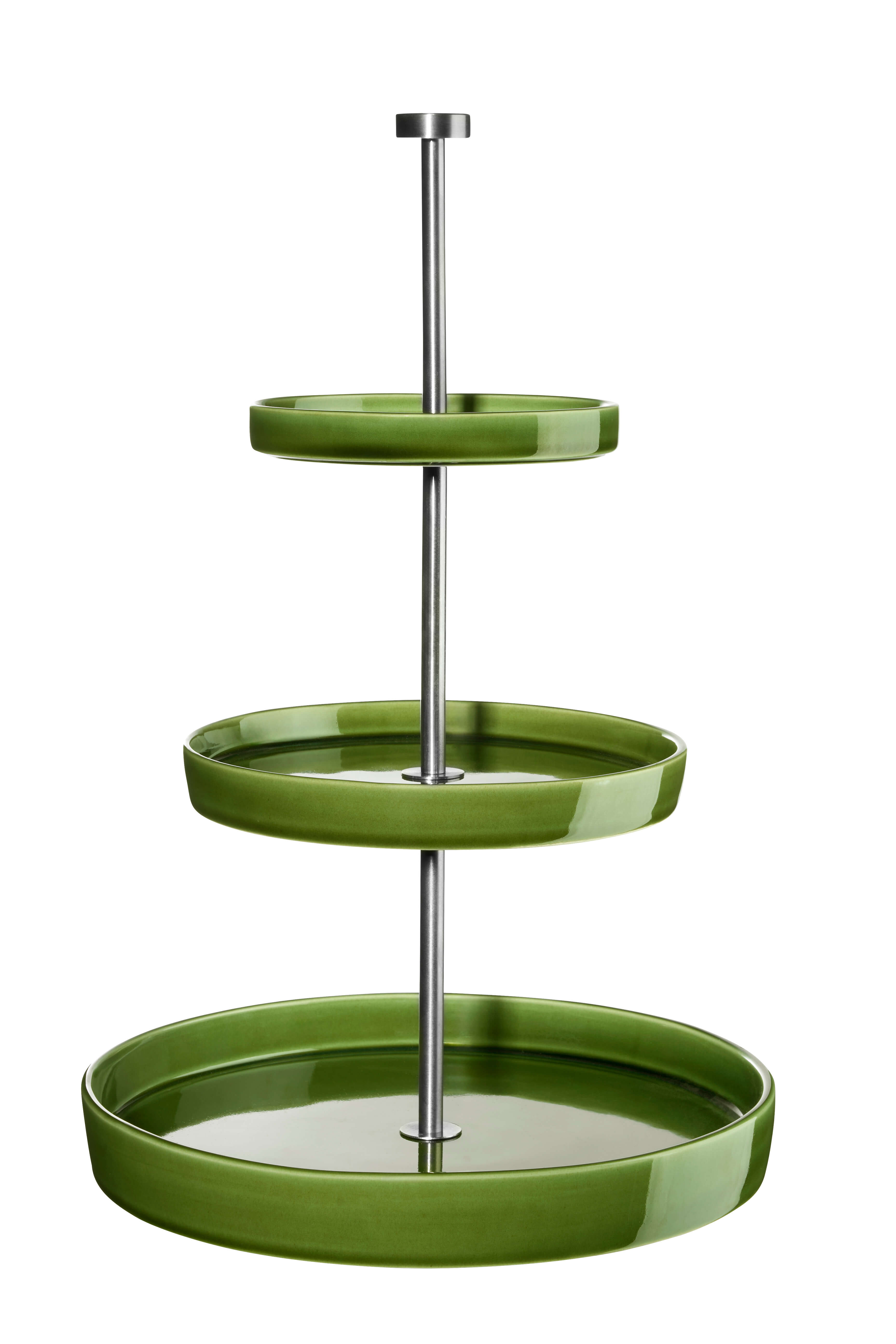 ASA grande etagere, 3-stufig, verde