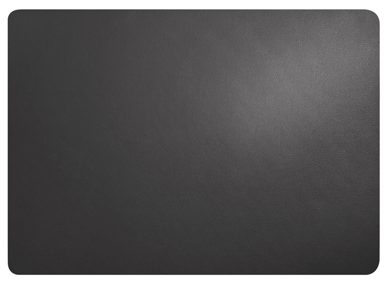ASA Tischset 33 x 46 cm Lederoptik basalt