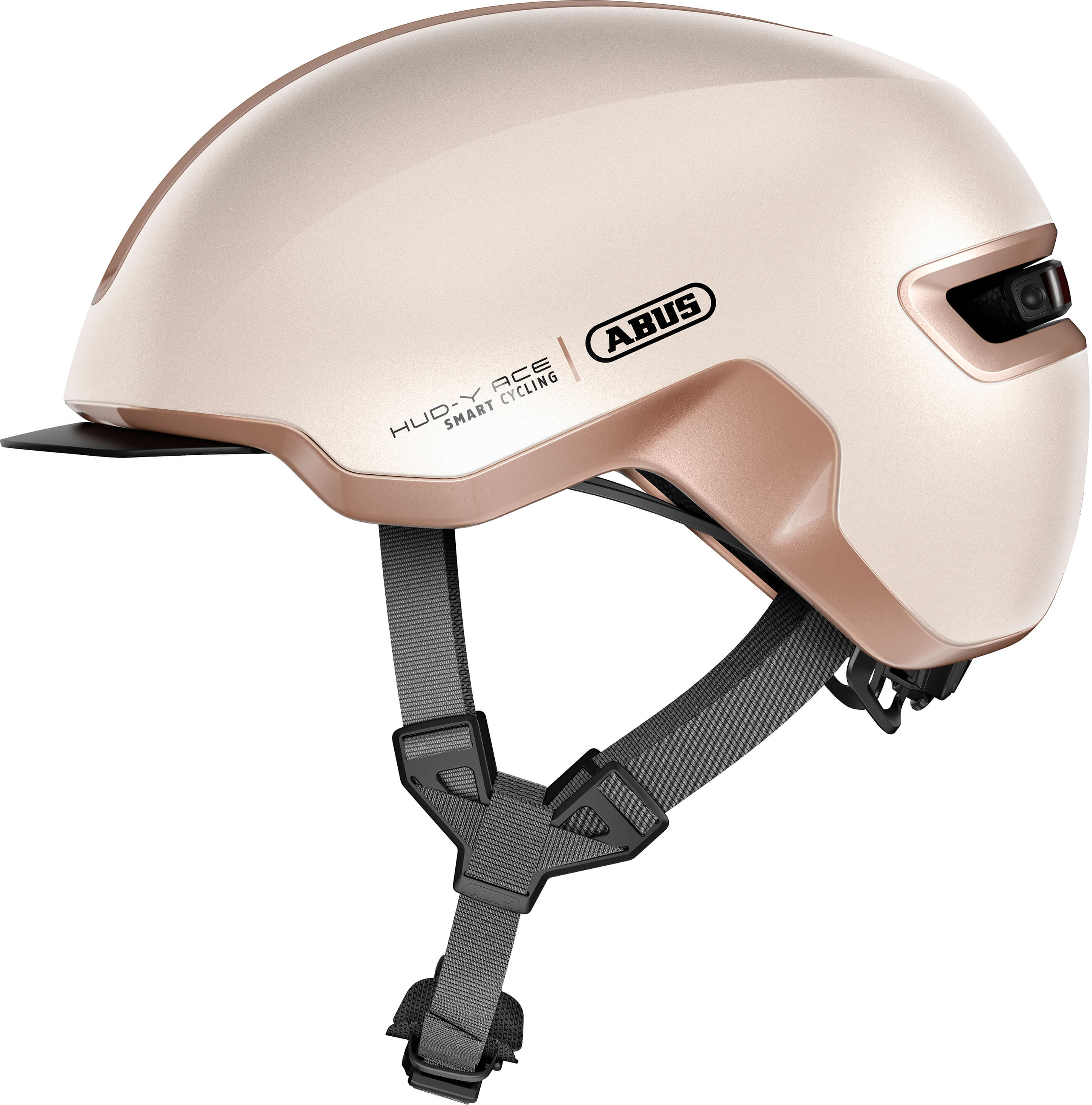 ABUS Fahrradhelm HUD-Y ACE 54-58 cm champagne gold
