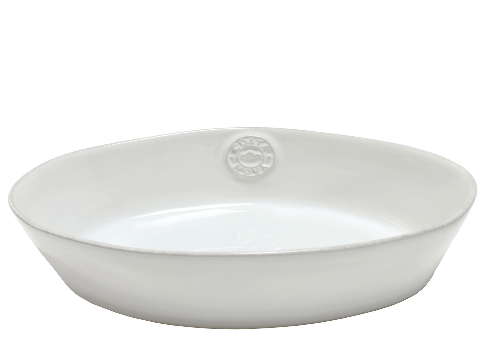 Costa Nova weiß Auflaufform oval 30 cm