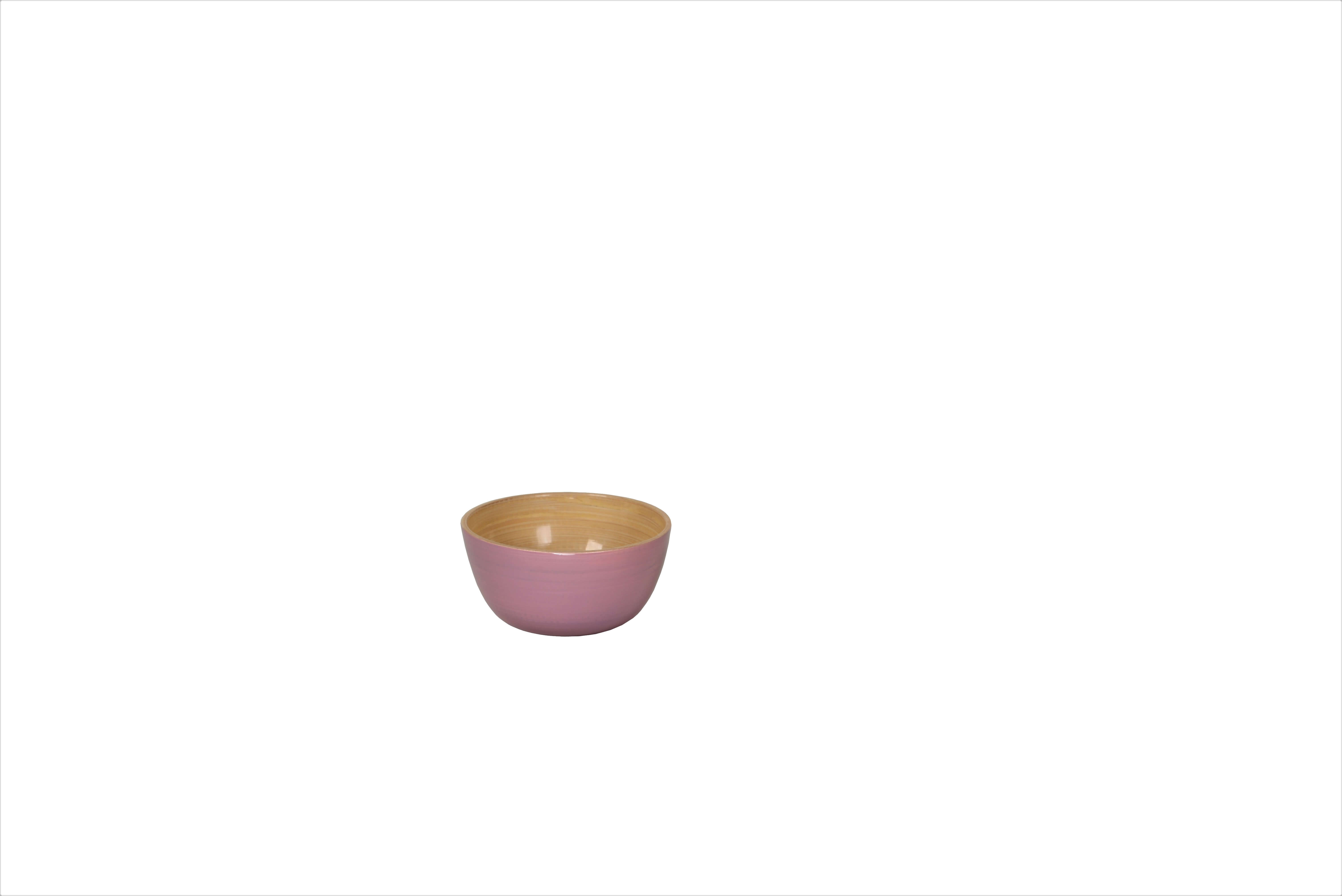 albert L. Bambus-Schüssel 15 x 10 cm mauve