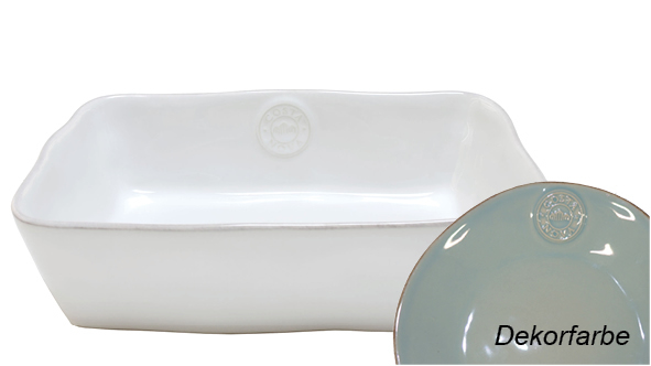 Costa Nova türkis Auflaufform rechteckig 25 cm