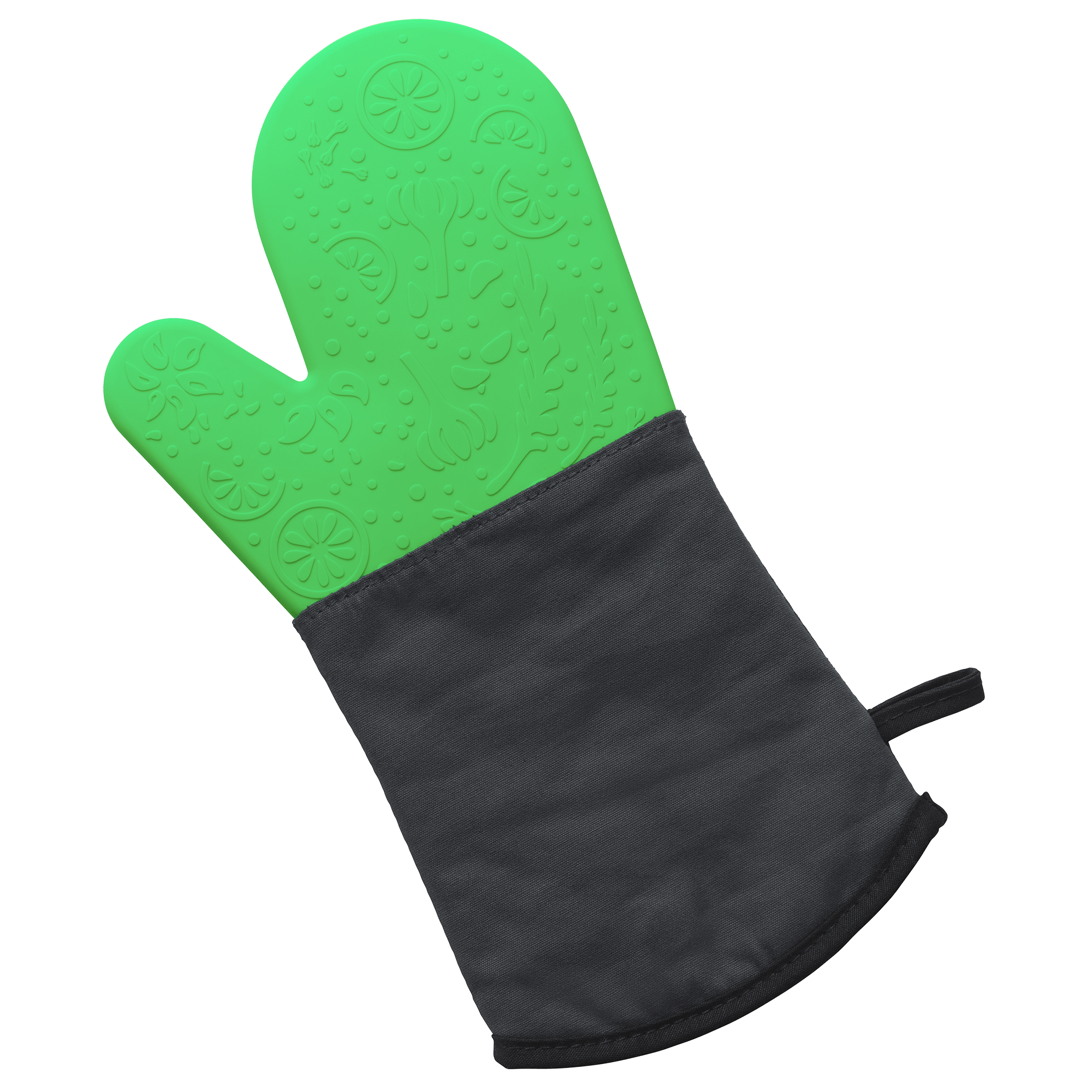 Lurch Backhandschuh Silikon/Textil peppermint UV ProTech Oberflächenveredelung