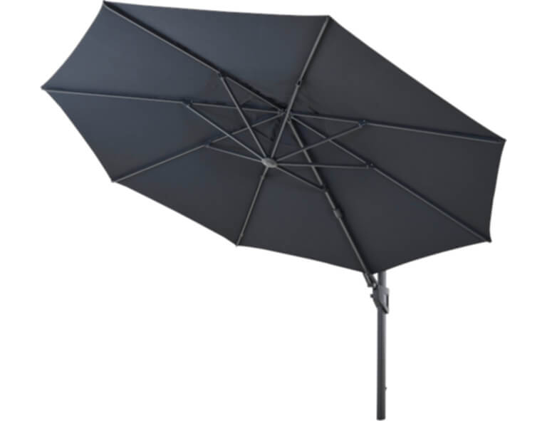 Siena Garden Ampelschirm Pino N+ 350cm anthrazit meliert