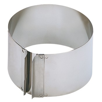 Kaiser Tortenring mit Griffen 9,0 cm extra hoch