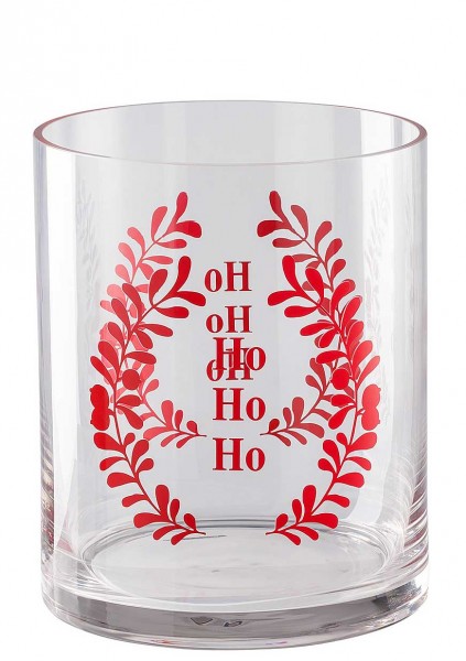 Hutschenreuther Merry Christmas Nordic red Windlicht groß