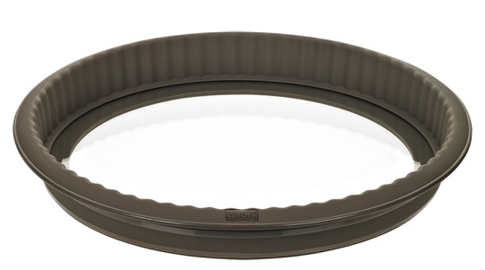 Lurch Flexiform Quiche mit Glasboden 26 cm braun