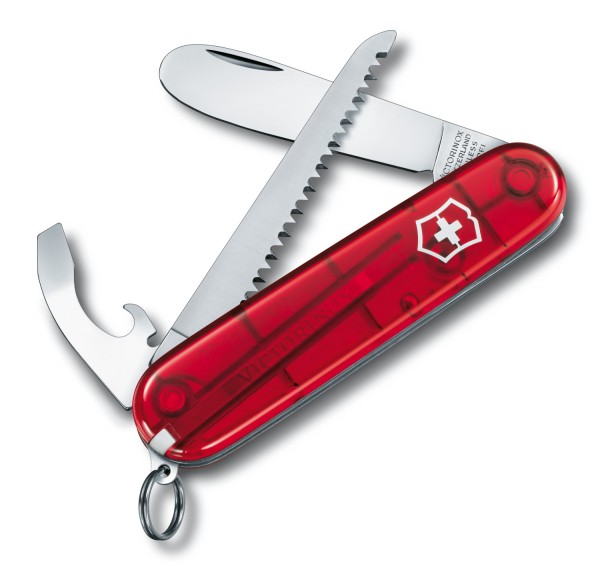 Victorinox My first Victorinox Taschenmesser transparent rot