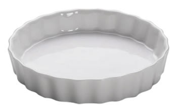 M&W White Basics Kitchen Quich Form 13 cm