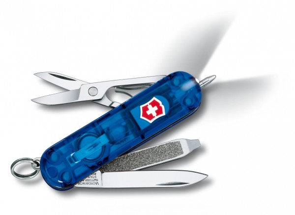 Victorinox Signature LiteTaschenmesser blau transparent