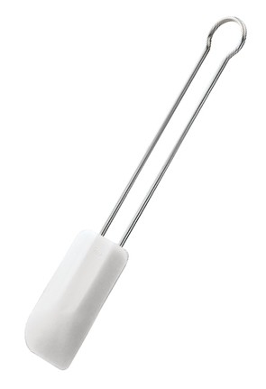 Rösle Teigschaber Silicon weiss 26 cm 2,75 cm