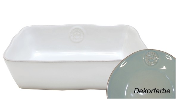 Costa Nova türkis Auflaufform rechteckig 25 cm
