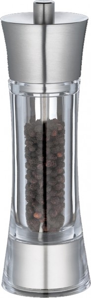 Zassenhaus Aachen PfeffermühleAcryl/Edelstahl 18 cm