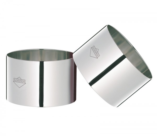 Küchenprofi Dessert/Vorspeisenringe 4er Set groß