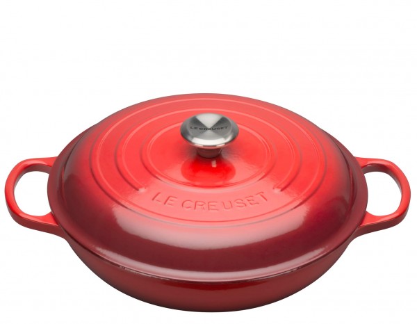 Le Creuset Signature Gourmet Profitopf 26 cm kirschrot