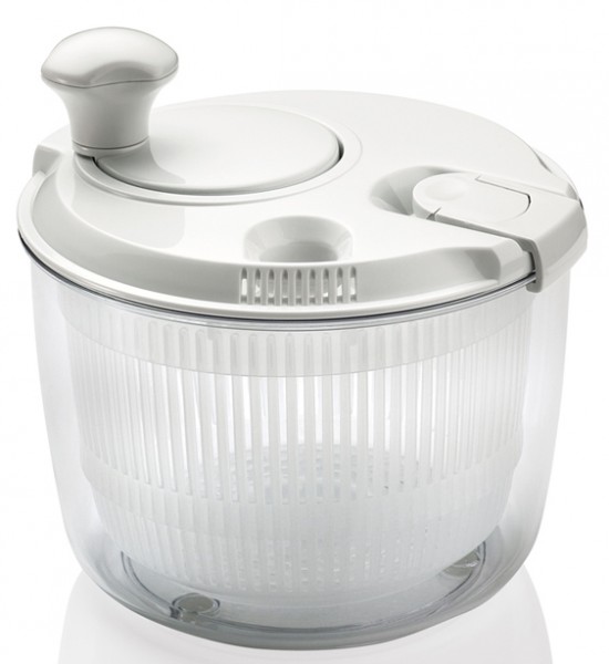 Küchenprofi Mini Salatschleuder weiß